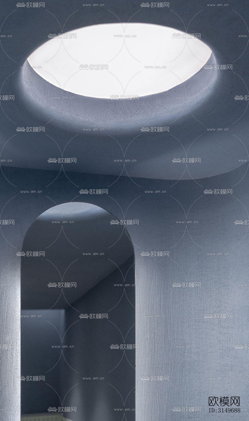 现代健身房效果图下载（渲染图4）