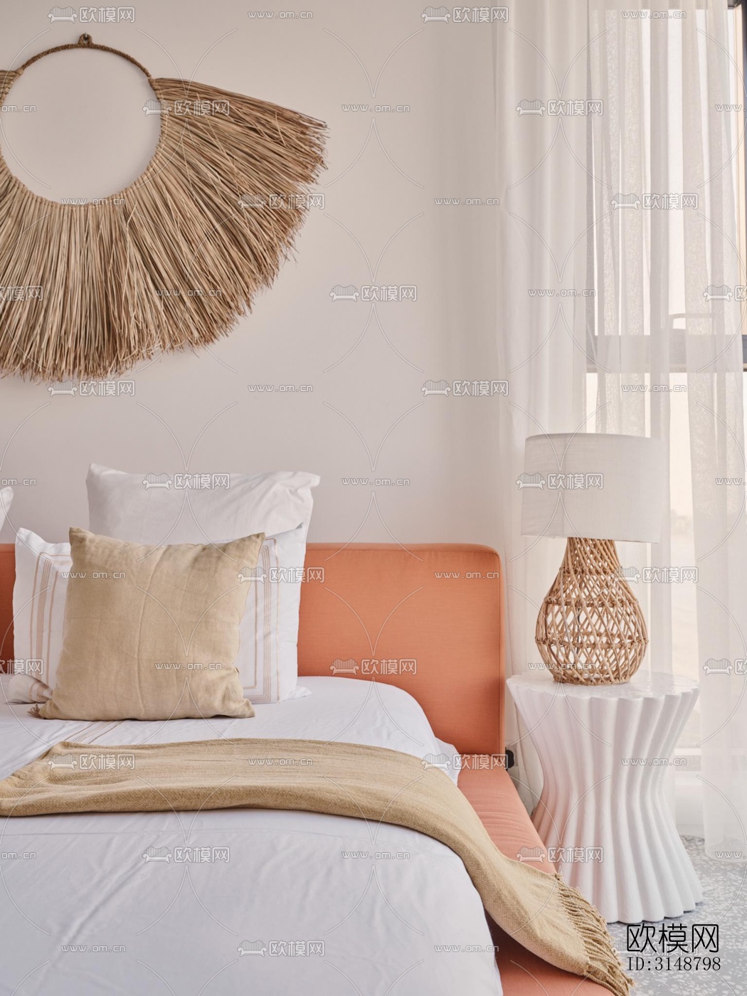 侘寂平层效果图下载（渲染图18）