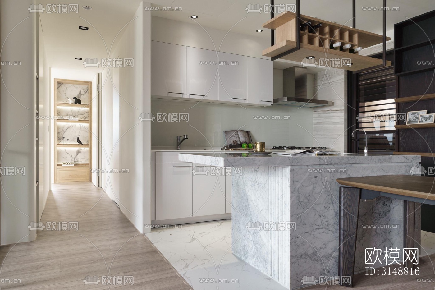 北欧平层效果图下载（渲染图13）