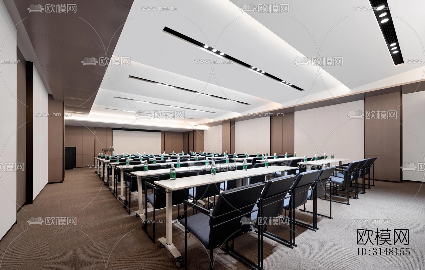 现代酒店民宿效果图下载（渲染图2）