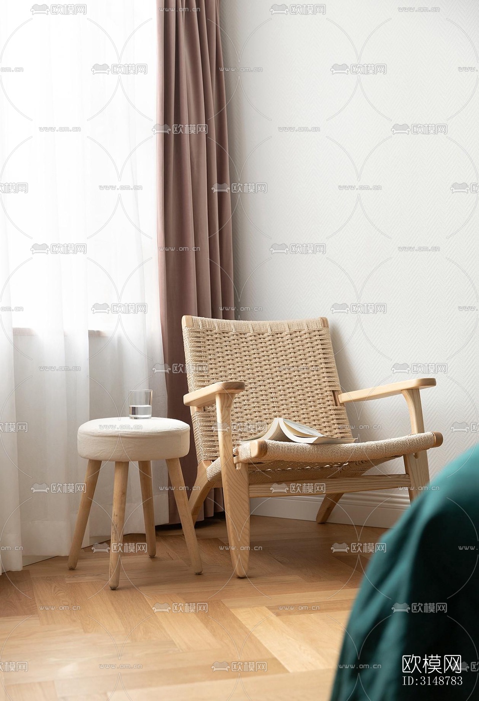 侘寂平层效果图下载（渲染图11）