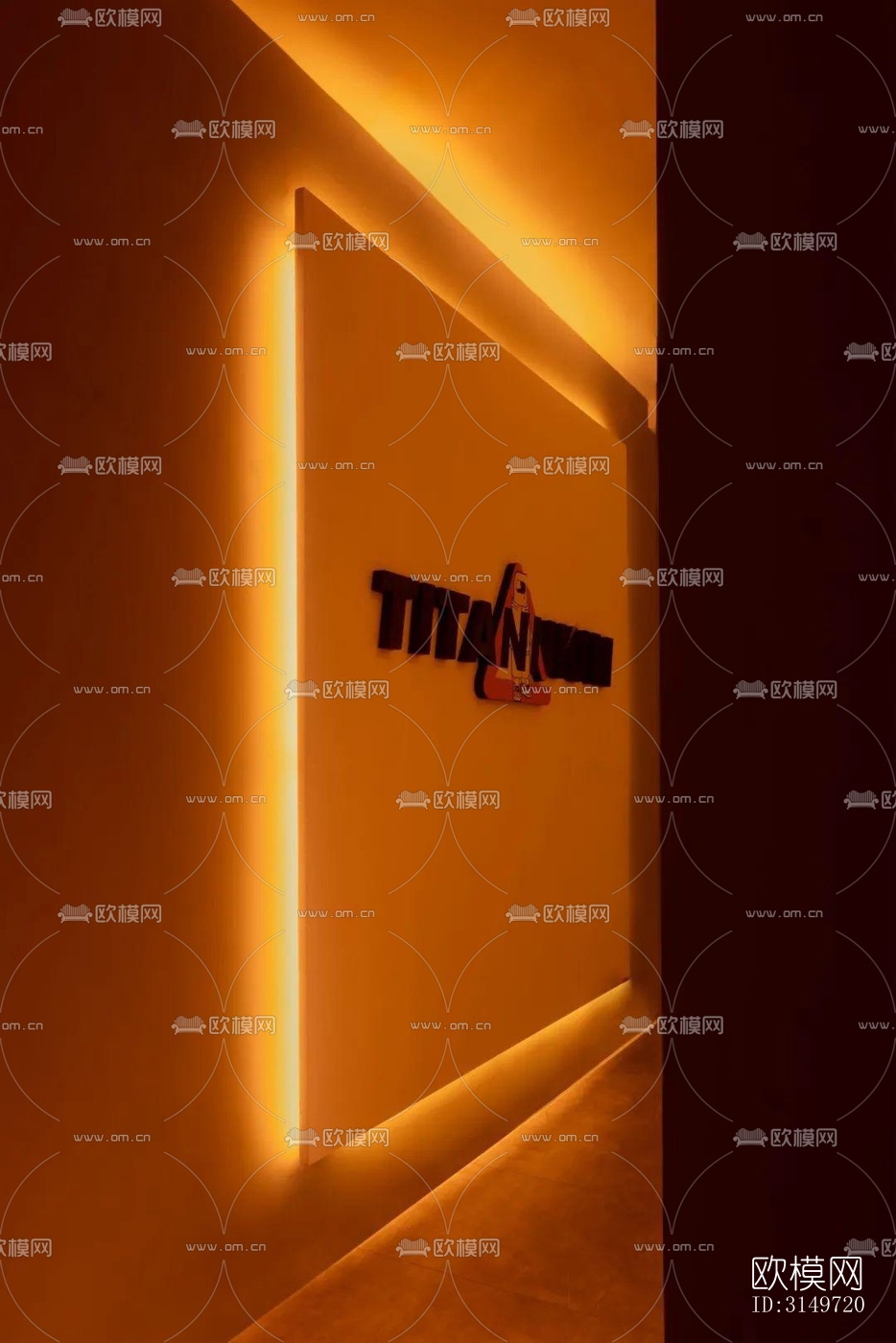 高级灰健身房效果图下载（渲染图16）