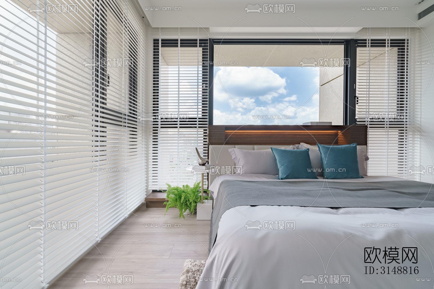 北欧平层效果图下载（渲染图17）