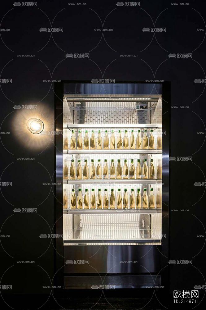 高级灰健身房效果图下载（渲染图6）