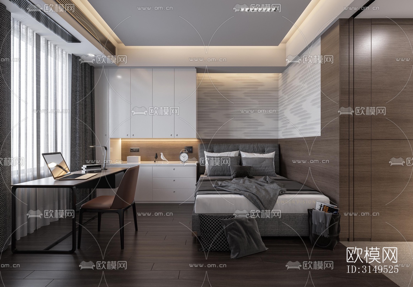 高级灰平层效果图下载（渲染图7）