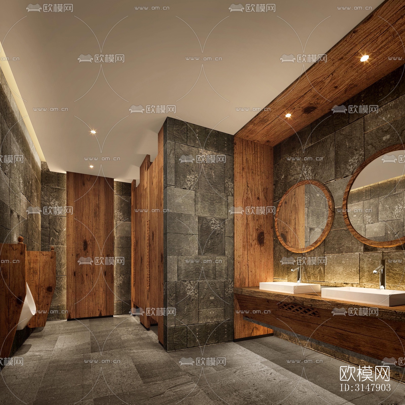 东南亚酒店民宿效果图下载（渲染图2）