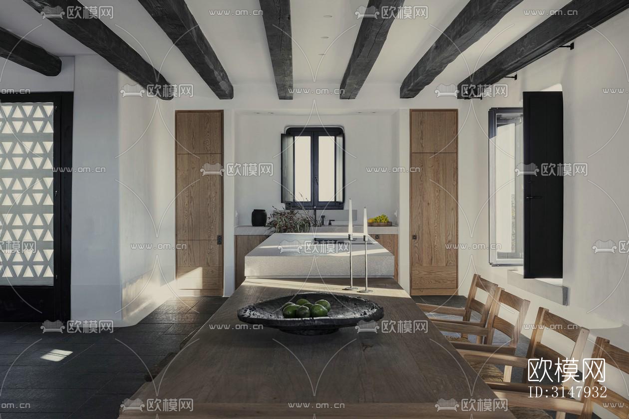 侘寂酒店民宿效果图下载（渲染图17）