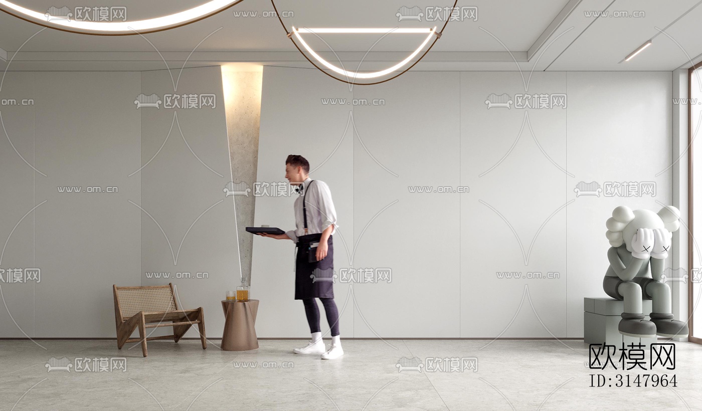 侘寂酒店民宿效果图下载（渲染图13）