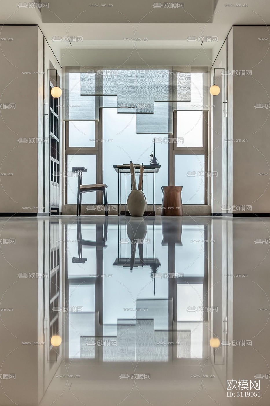 欧式平层效果图下载（渲染图11）