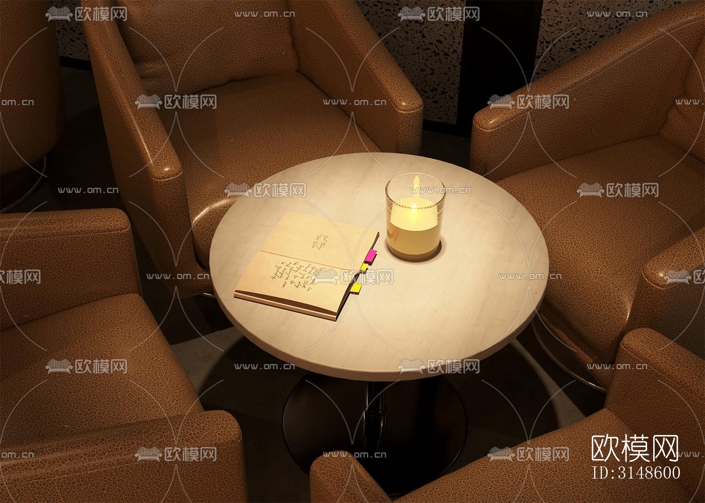 现代酒吧效果图下载（渲染图11）