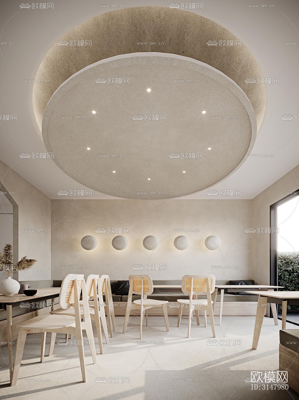 侘寂酒店民宿效果图下载（渲染图2）