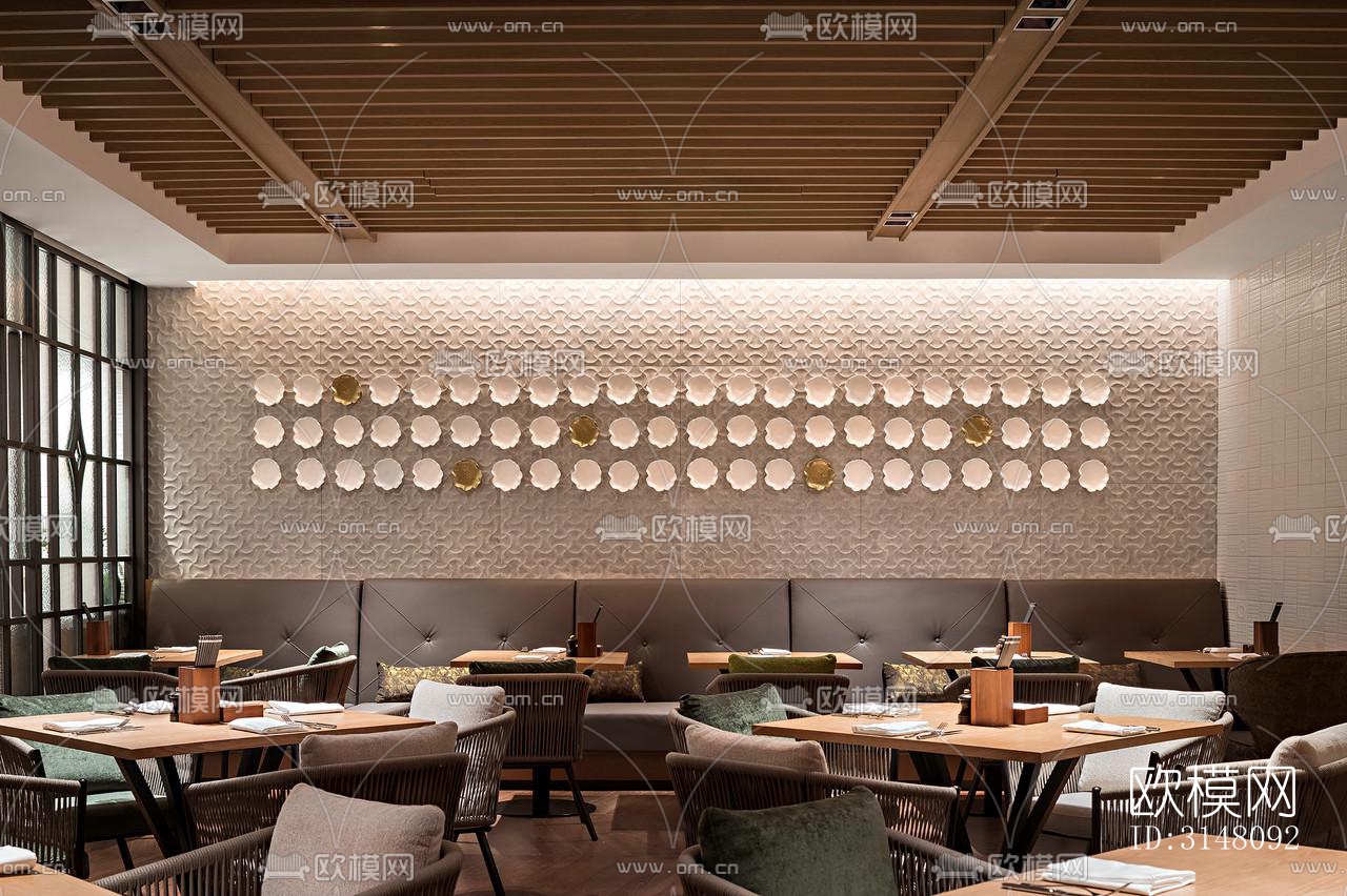 现代酒店民宿效果图下载（渲染图8）