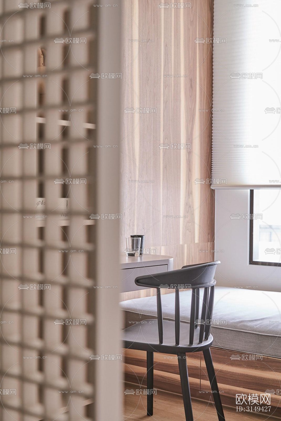 现代平层效果图下载（渲染图5）