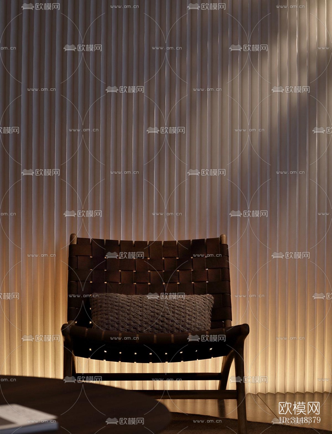 侘寂养生会所效果图下载（渲染图12）