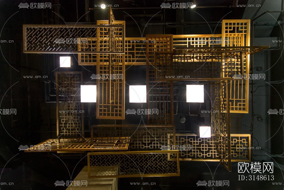 现代酒吧效果图下载（渲染图10）