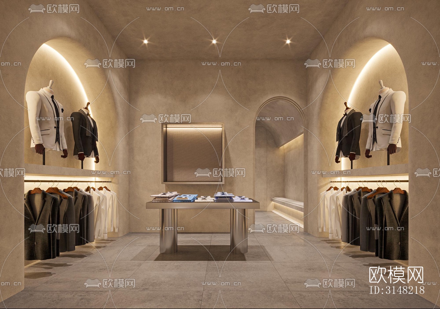 侘寂零售店铺效果图下载（渲染图4）