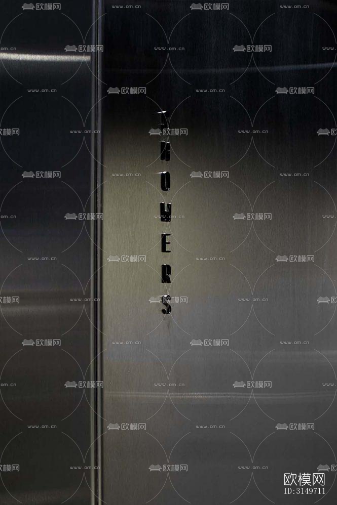 高级灰健身房效果图下载（渲染图3）