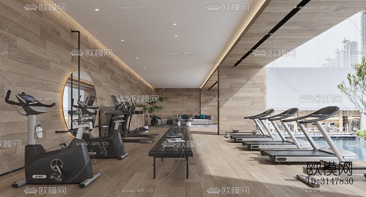 现代售楼处效果图下载（渲染图5）