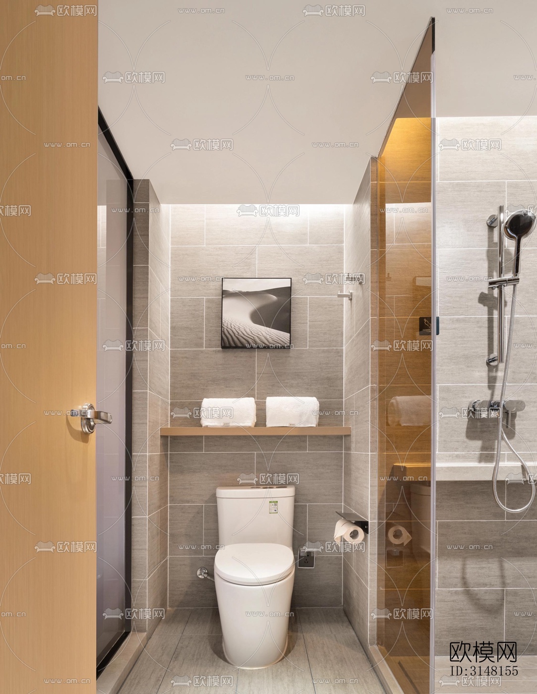 现代酒店民宿效果图下载（渲染图17）