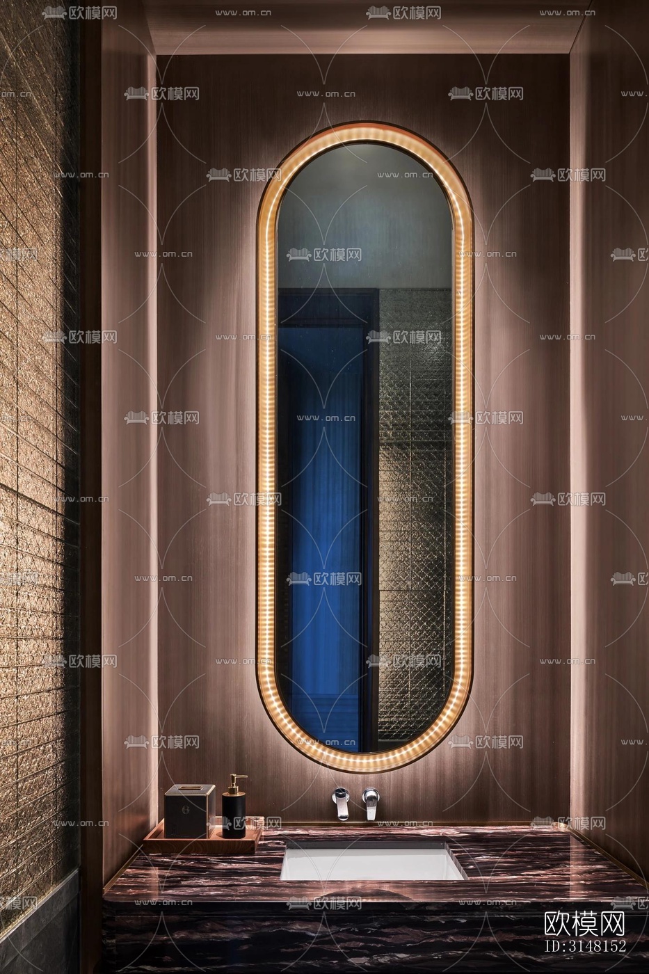 现代酒店民宿效果图下载（渲染图17）