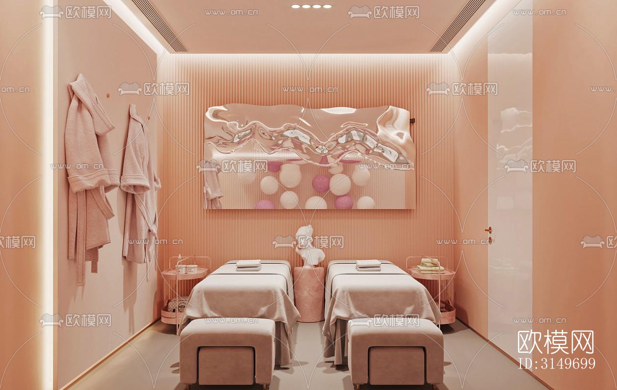 现代健身房效果图下载（渲染图17）