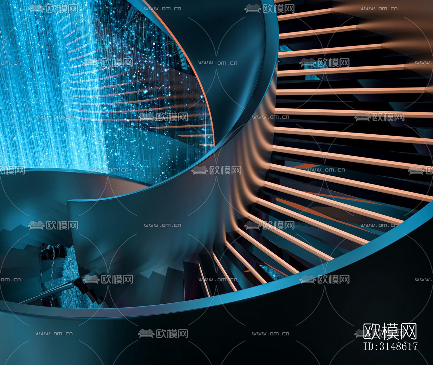 现代酒吧效果图下载（渲染图12）
