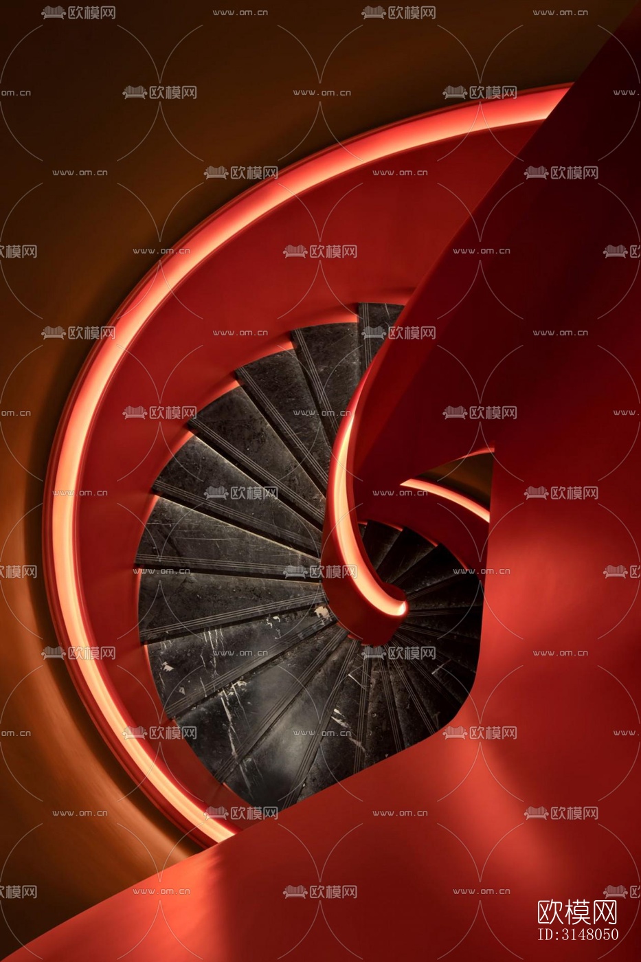 现代酒店民宿效果图下载（渲染图9）