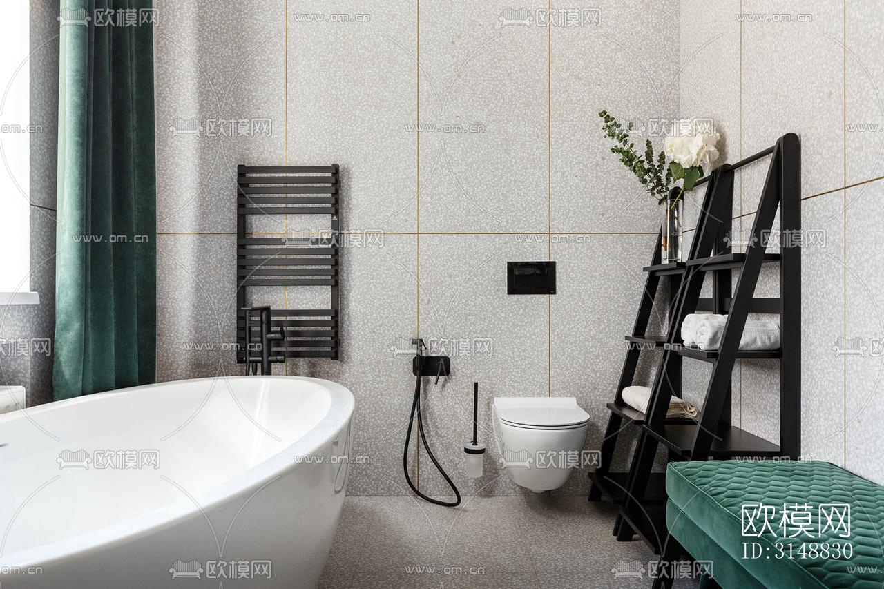 北欧平层效果图下载（渲染图14）