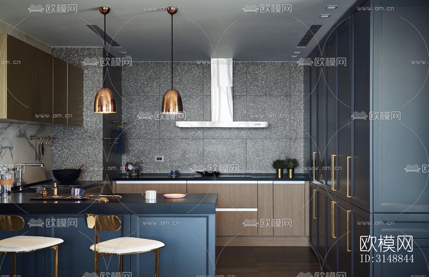 北欧平层效果图下载（渲染图11）