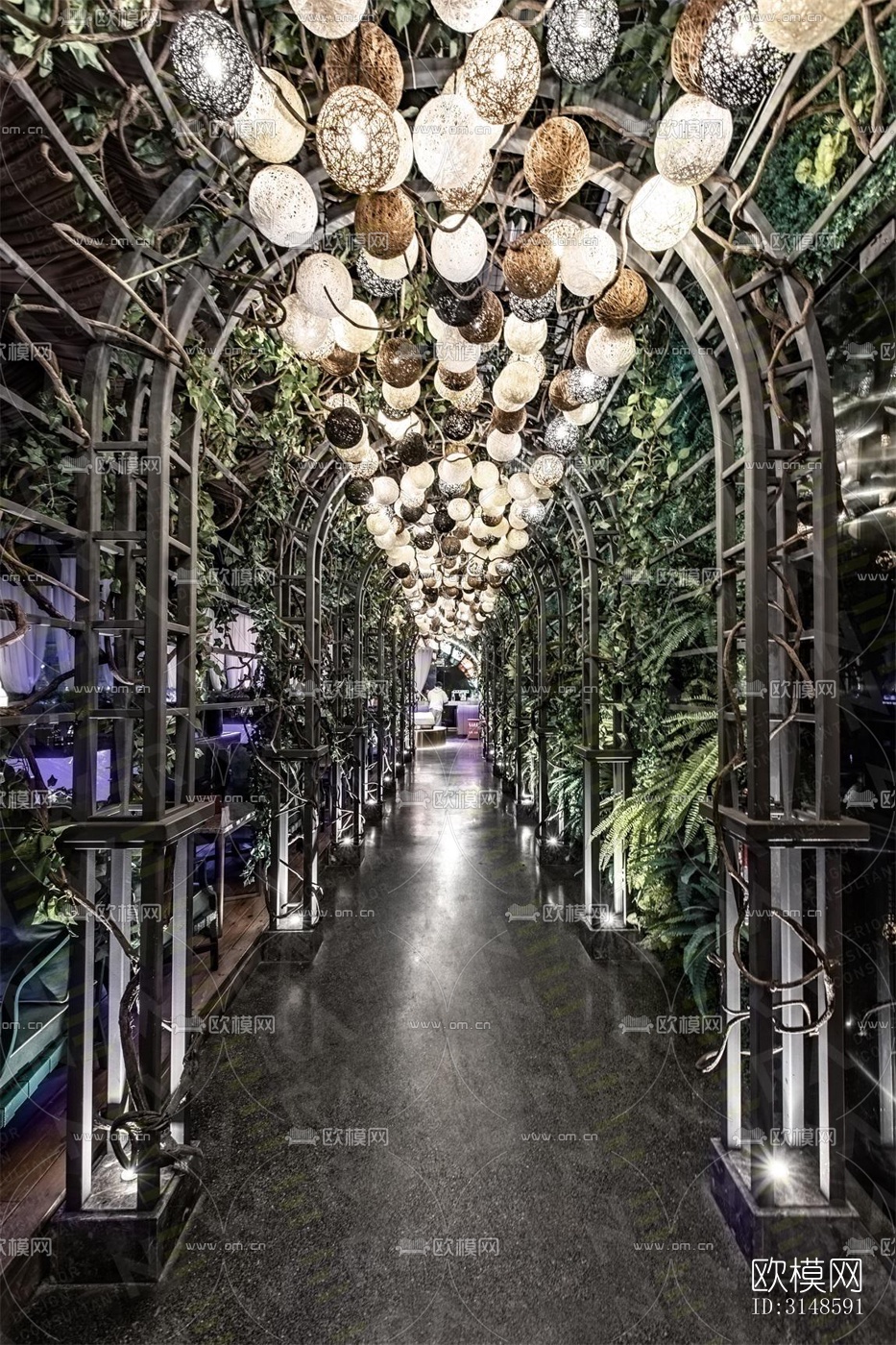 现代酒吧效果图下载（渲染图12）