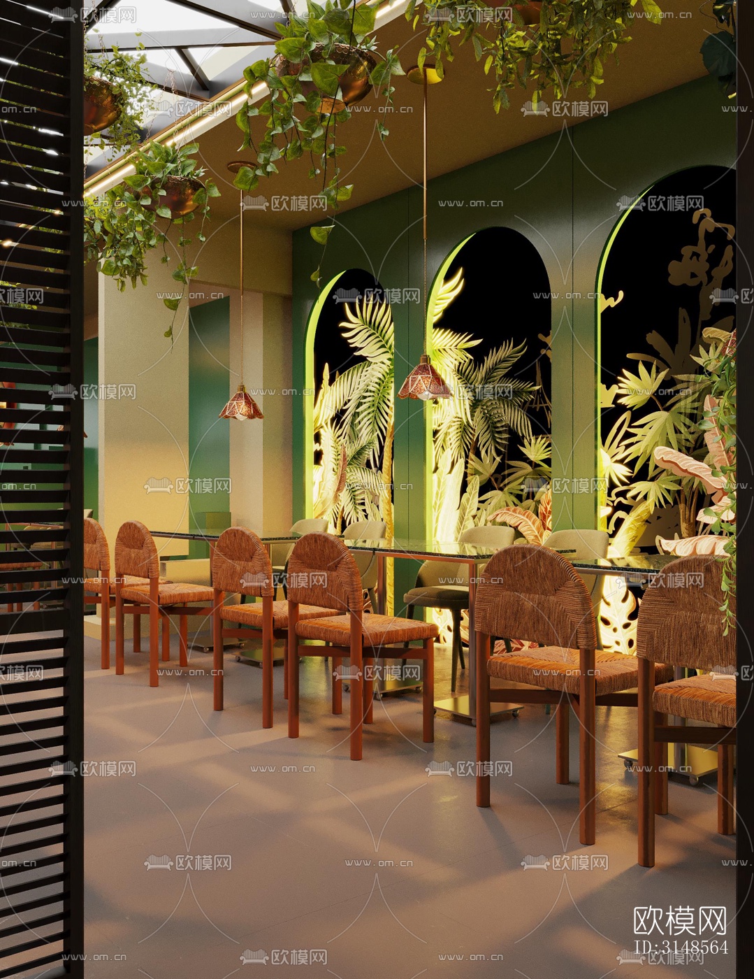 北欧酒吧效果图下载（渲染图2）