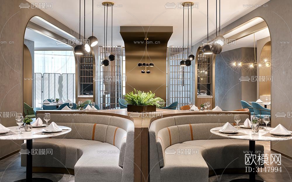 北欧酒店民宿效果图下载（渲染图5）