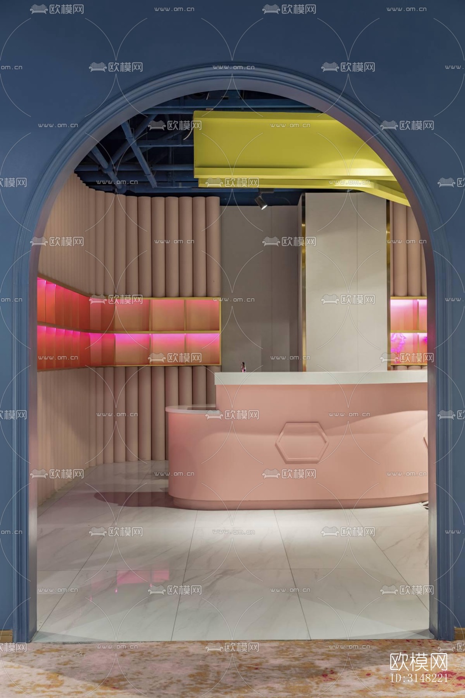 北欧零售店铺效果图下载（渲染图19）