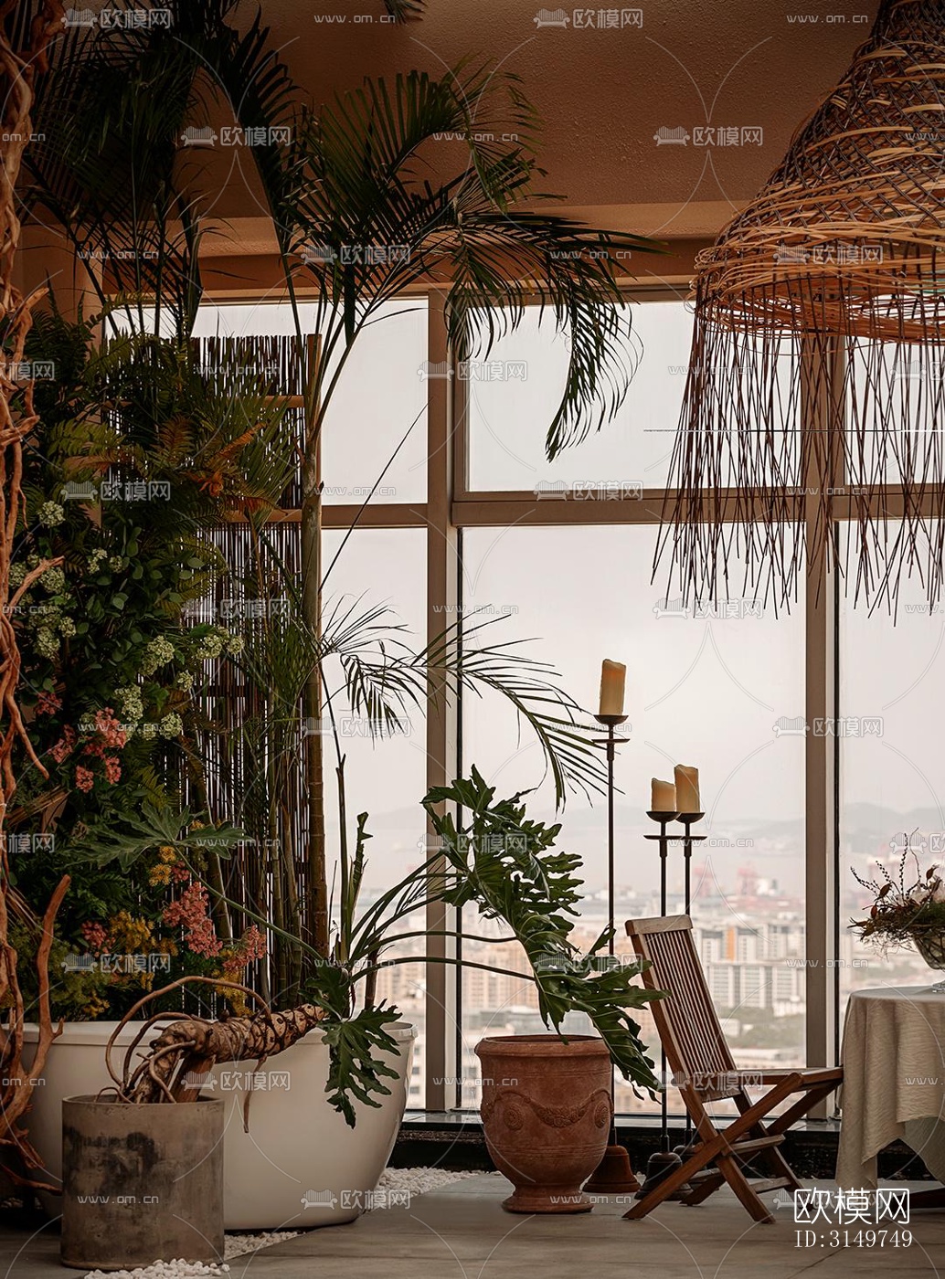 侘寂咖啡奶茶效果图下载（渲染图15）