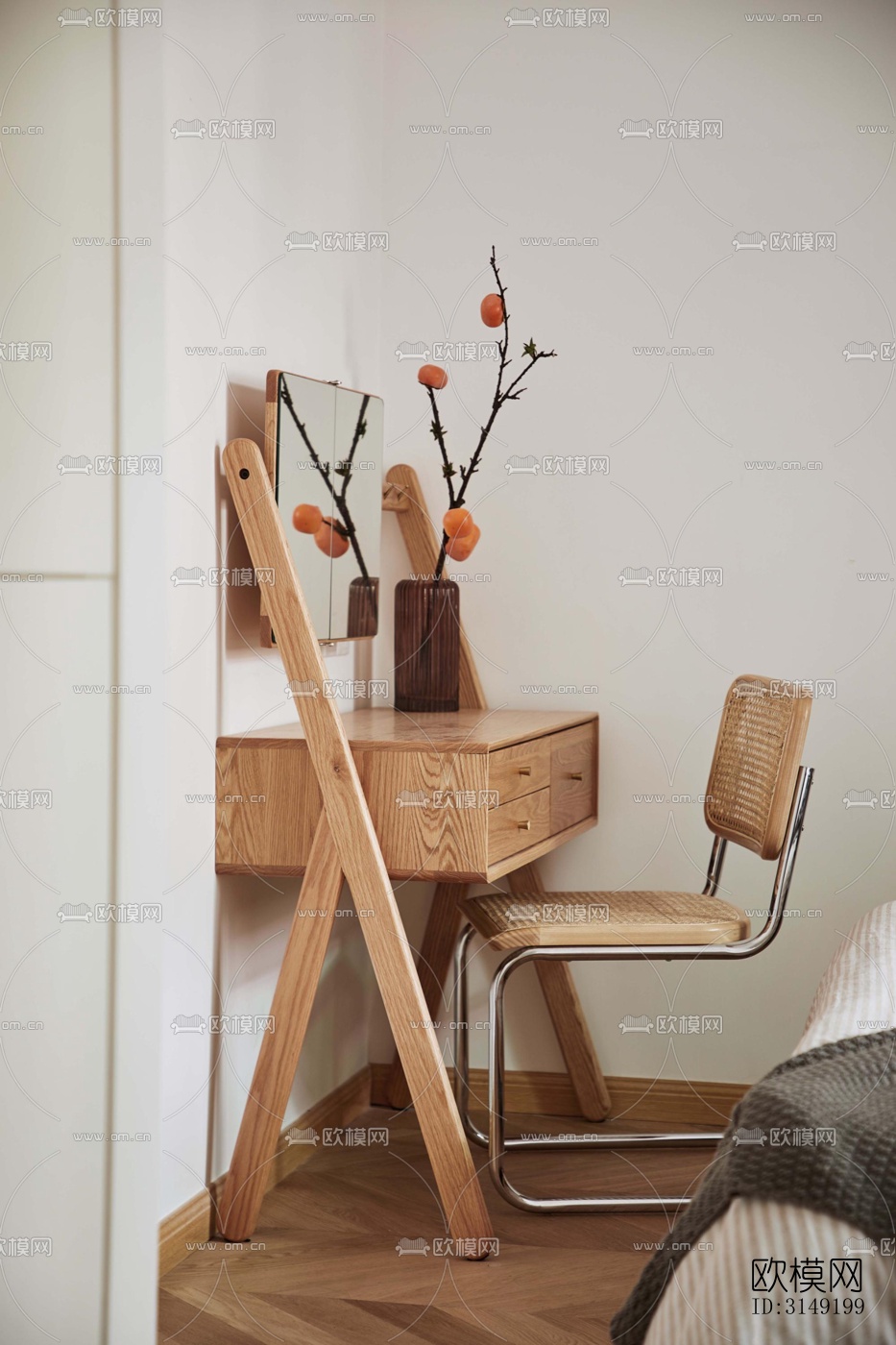 现代平层效果图下载（渲染图15）