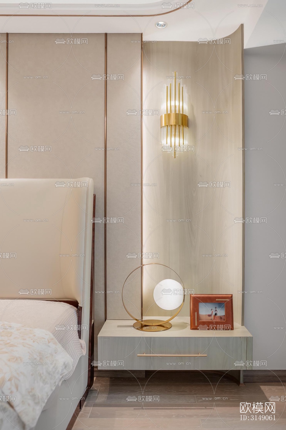 欧式平层效果图下载（渲染图15）