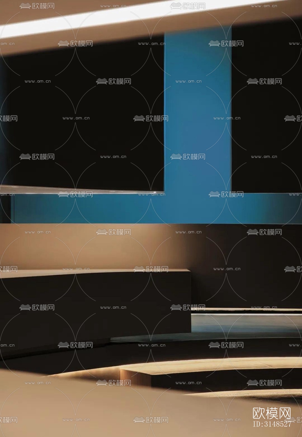 现代美容院效果图下载（渲染图18）