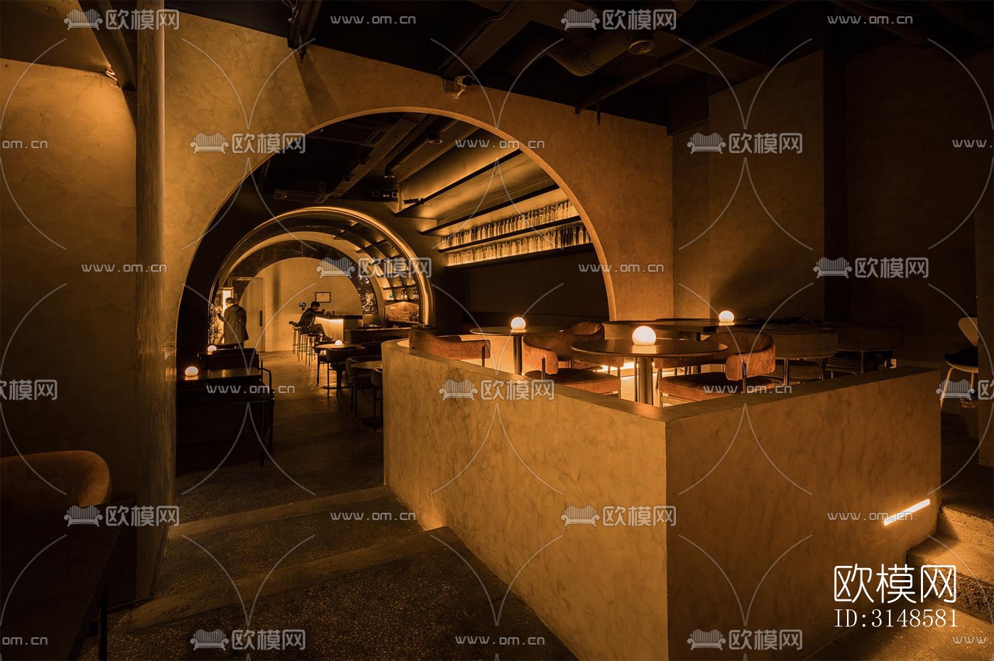 工业风酒吧效果图下载（渲染图10）