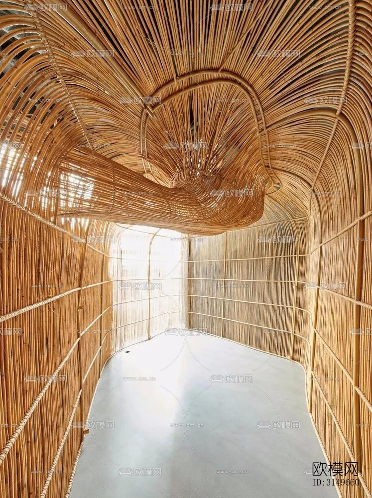 原木风健身房效果图下载（渲染图5）