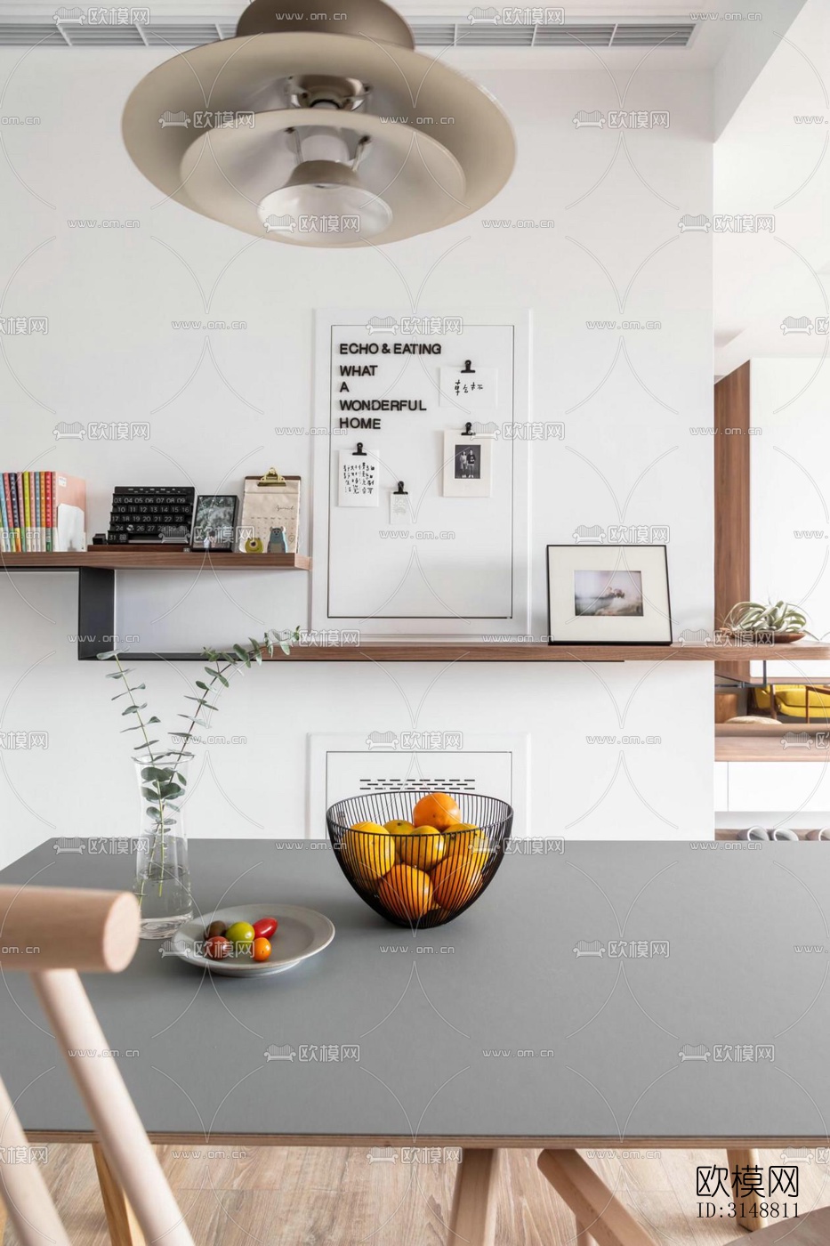 北欧平层效果图下载（渲染图14）