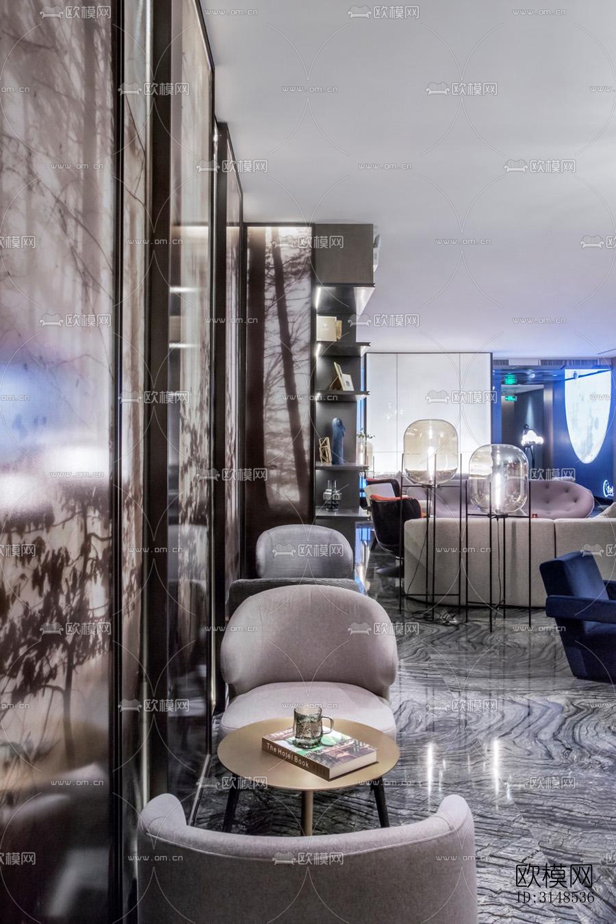 现代美容院效果图下载（渲染图8）