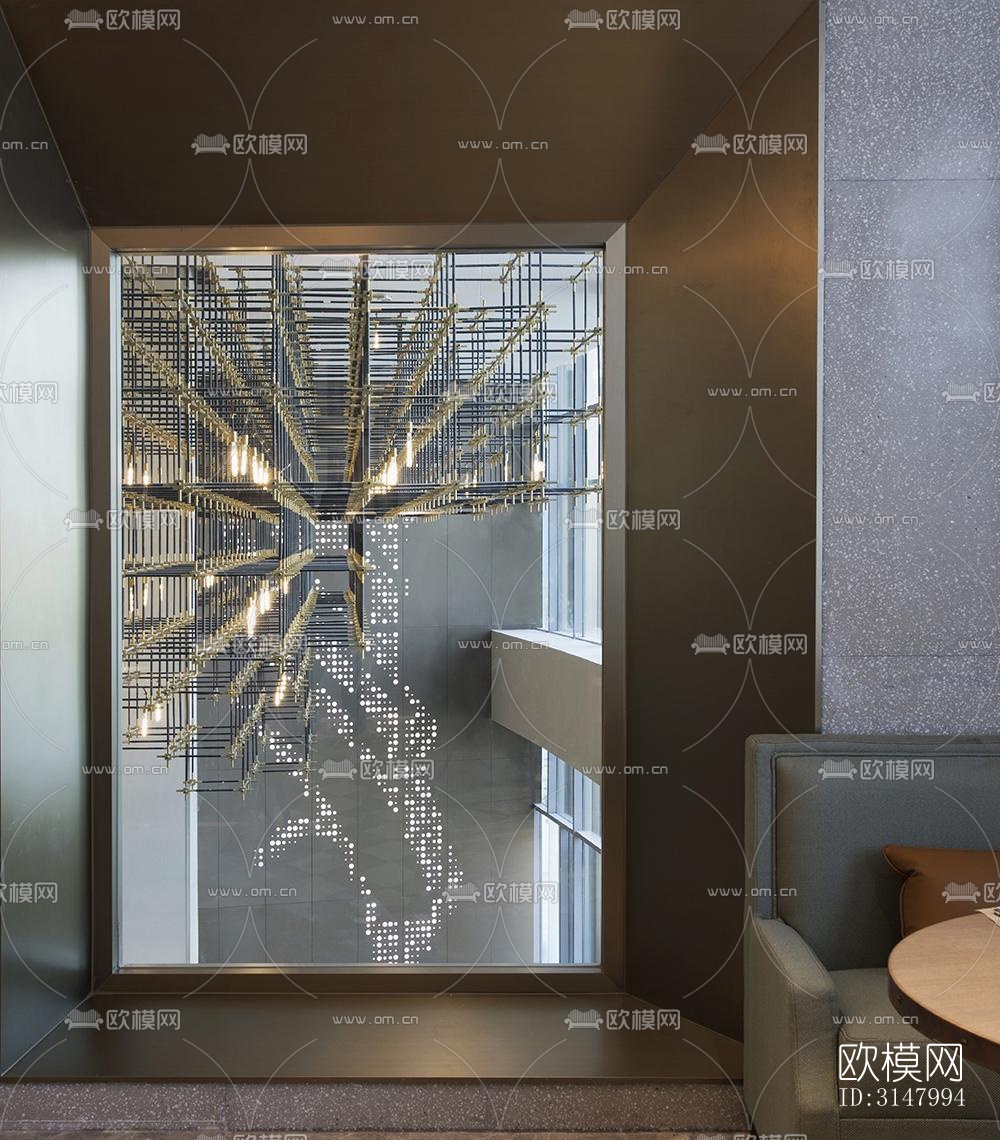 北欧酒店民宿效果图下载（渲染图11）