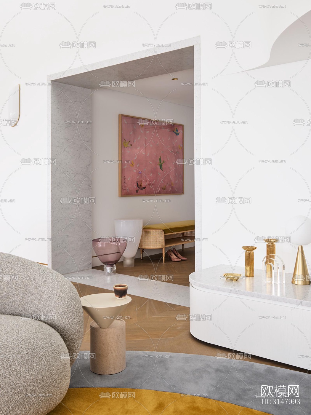 北欧酒店民宿效果图下载（渲染图2）