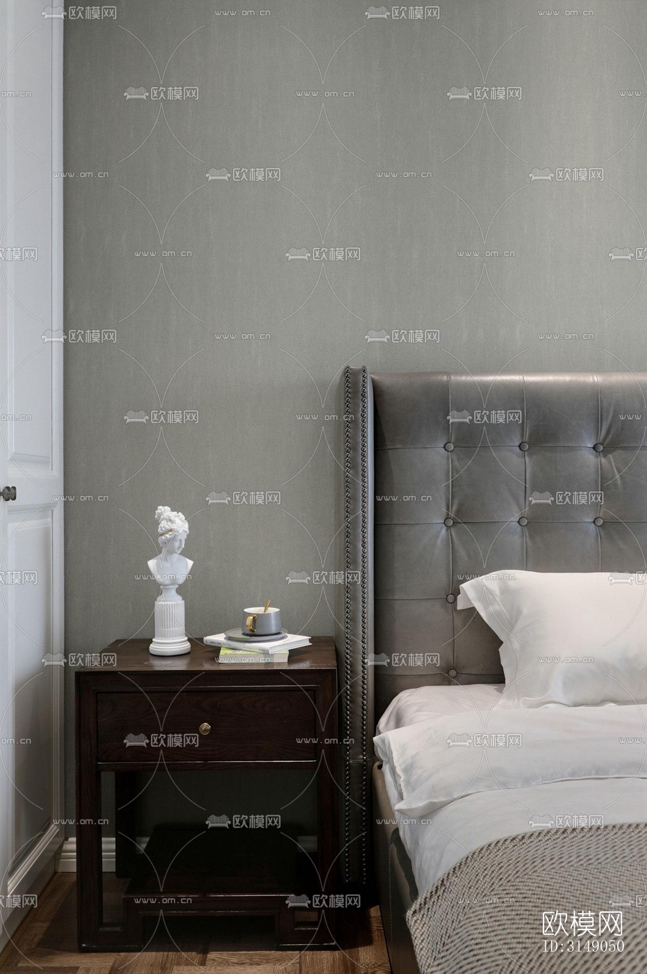 欧式平层效果图下载（渲染图12）