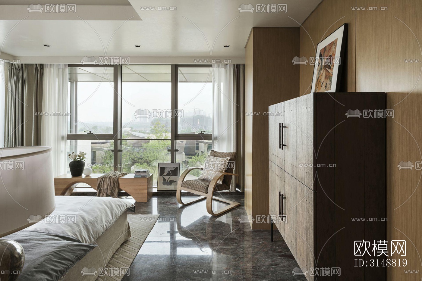 北欧平层效果图下载（渲染图17）