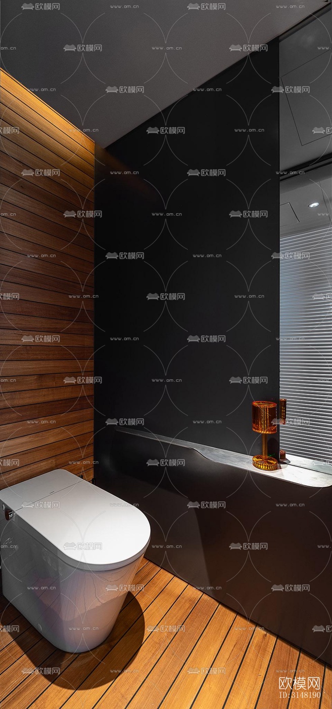 现代酒店民宿效果图下载（渲染图12）