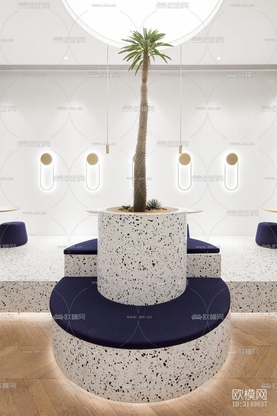 现代咖啡奶茶效果图下载（渲染图4）