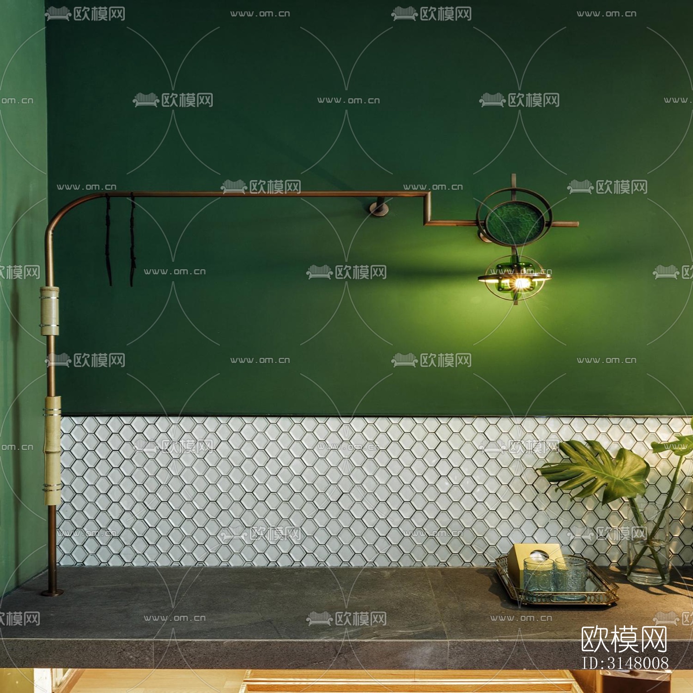 后现代酒店民宿效果图下载（渲染图5）