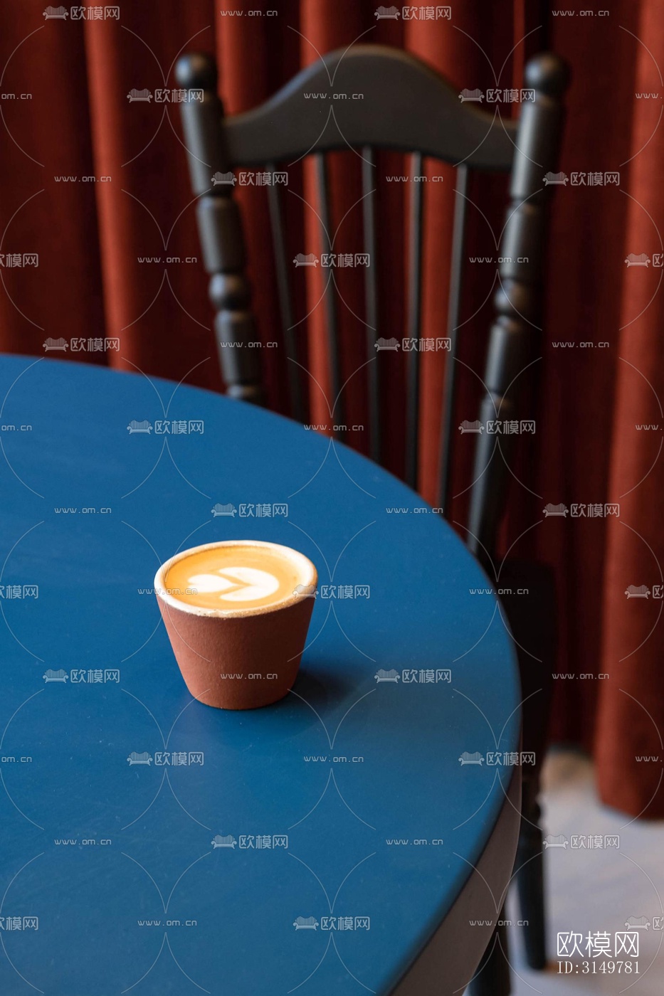 后现代咖啡奶茶效果图下载（渲染图8）