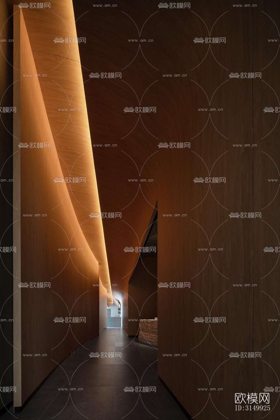 现代火锅烤肉效果图下载（渲染图4）